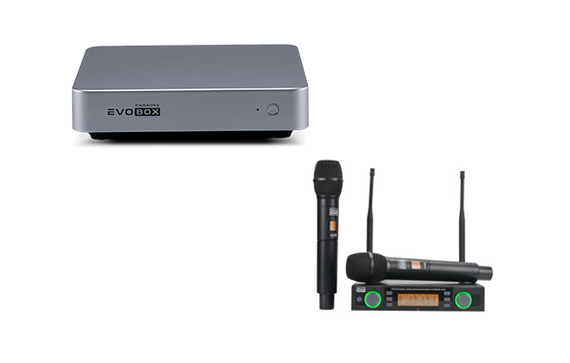Комплект караоке на базе «EVOBOX [Graphite]»