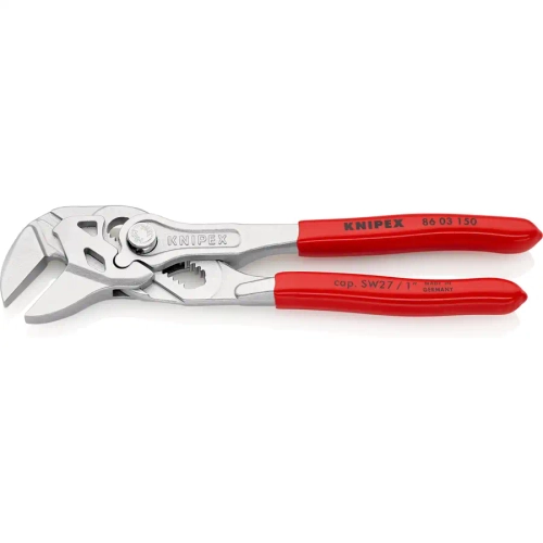 Переставные мини-клещи хромированные 150 мм Knipex 86 03 150 SB