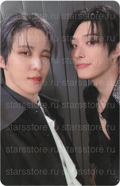 Фотокарта Yunho & Mingi ATEEZ - GOLDEN HOUR : Part.3 (In Your Fantasy Edition) (MAKESTAR)