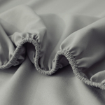 Комплект постельного белья Однотонный Сатин на резинке CSR023