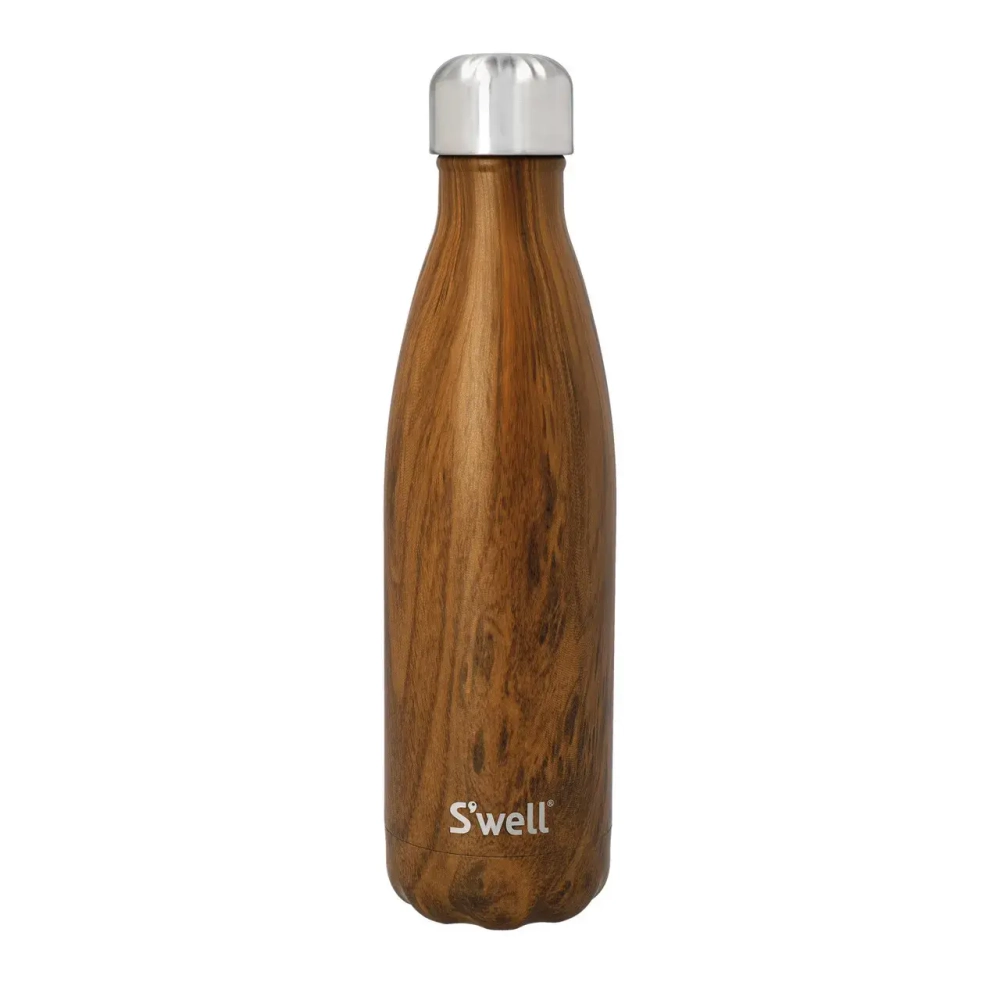 Kitchen Craft So;well Термобутылка из тикового дерева, 500 мл.