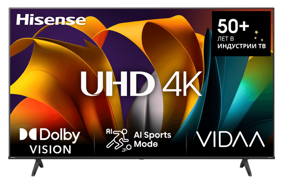 ЖК телевизор Hisense 43A6N(UHD Smart,frameless)