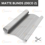 Пленка для окон декоративная MATTE BLINDS (DECO 2) ControlTek, на отрез