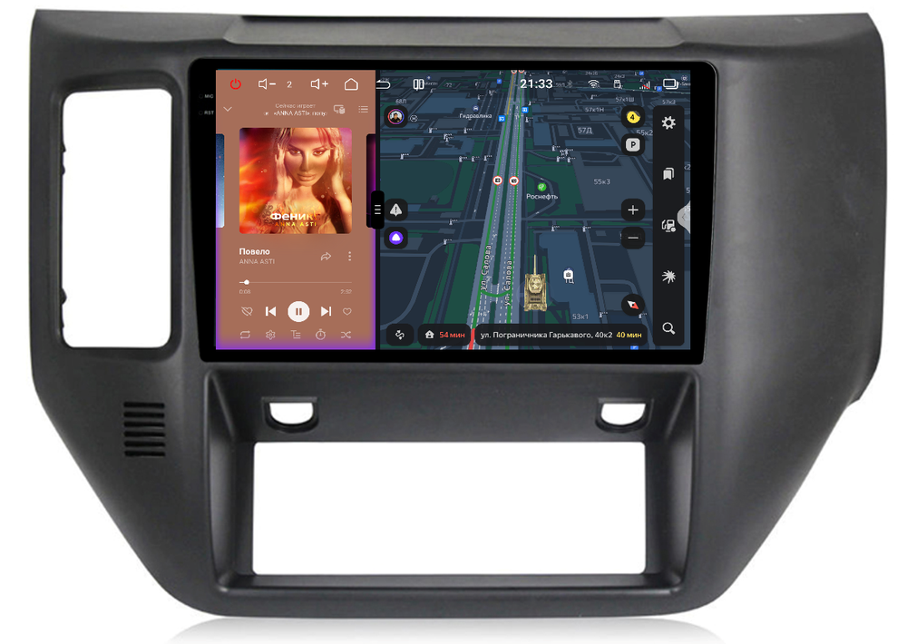 Магнитола для Nissan Patrol 2004-2010 - Redpower 85130 PRO/PROmax ТОП звук, 2K QLED, Android 14, CarPlay, 4G SIM-слот