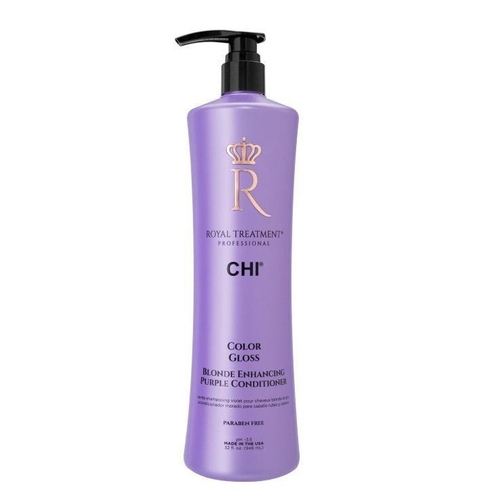 CHI Кондиционер Королевский уход Color Gloss Blond Enhancing, 946 мл