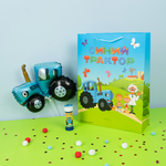 Подарочный пакет «Котенок Котэ, С Днем Рождения!» в трех размерах