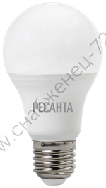 Лампа светодиодная РЕСАНТА LL-R-A60-11W-230-4K-E27