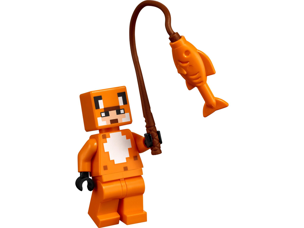 Конструктор LEGO Minecraft 21178 Лисья хижина