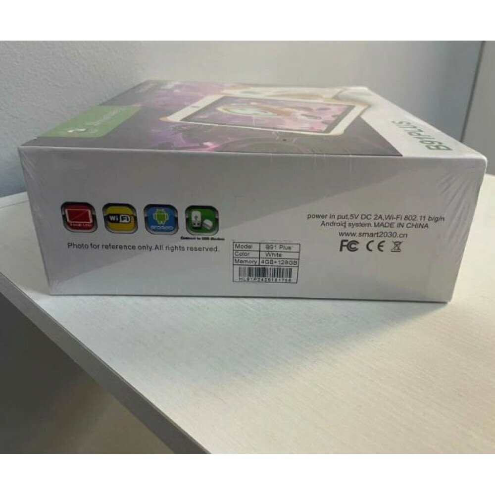 Детский планшет Smartbarry "B91 PLUS", 7", Android, 4ГБ/128ГБ, родительский контроль красный