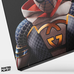 Картина для интерьера Человек-паук / Spider-Мan на холсте, персонаж вселенной Марвел, холст с печатью на подрамнике, на стену, Постер Плакат