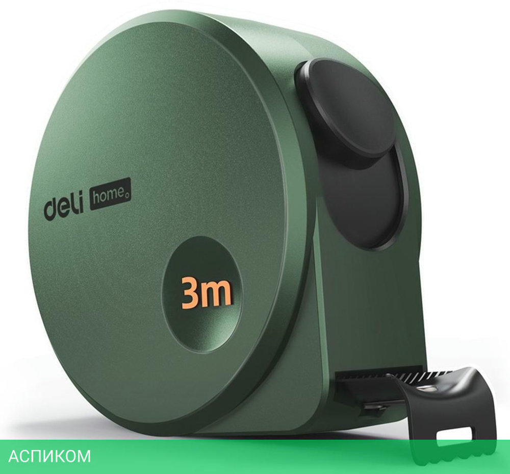 Рулетка Deli HT8316L Green