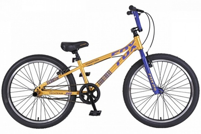 Велосипед BMX Tech Team Fox 24" желтый
