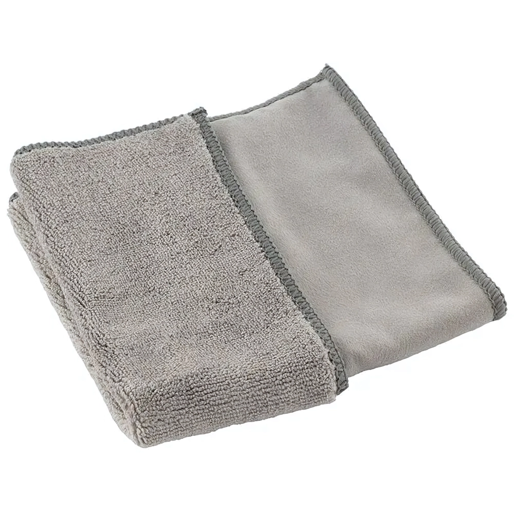 Салфетка из микрофибры M-10 двухсторонняя (ворс + замша) , размер: 23см