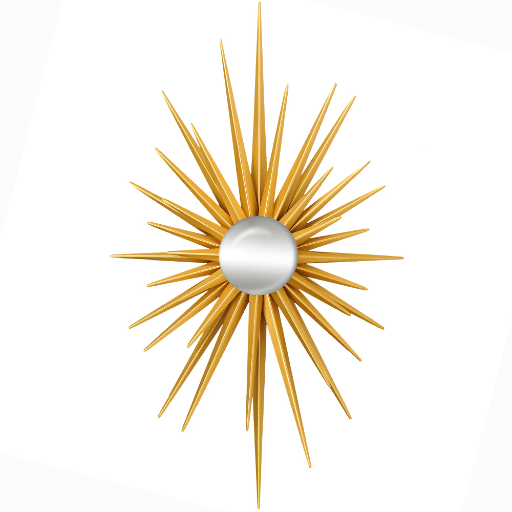 Декоративное настенное зеркало Глория fish-eye Объект мечты