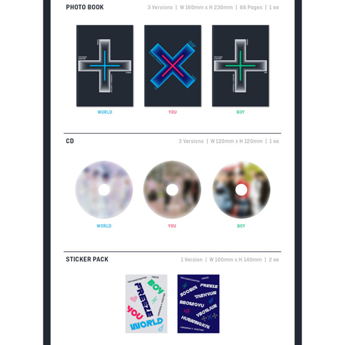 Альбом TXT The Chaos Chapter: FREEZE