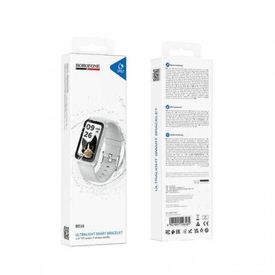 Borofone BD16 смарт браслет (silver)