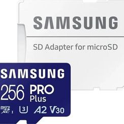 Карта памяти microSDXC UHS-I U3 Samsung Pro PLUS 256 ГБ