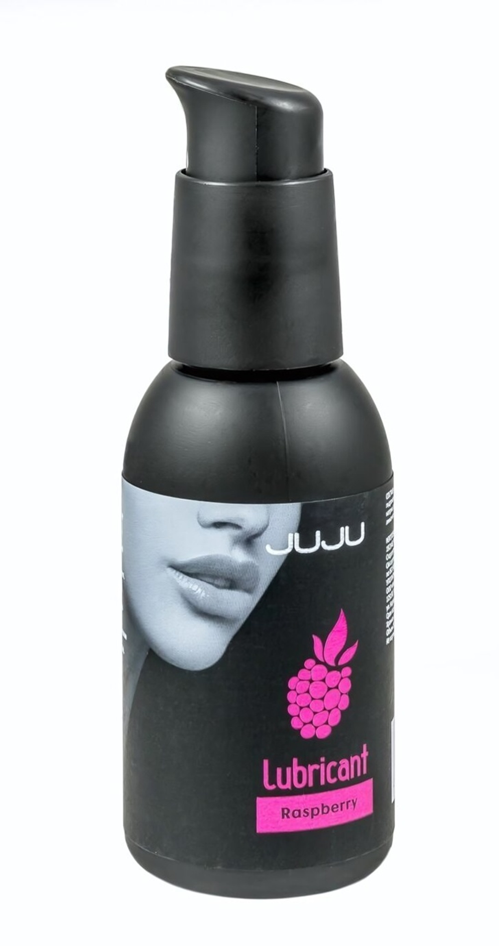Съедобный лубрикант JUJU Raspberry с ароматом малины - 100 мл.