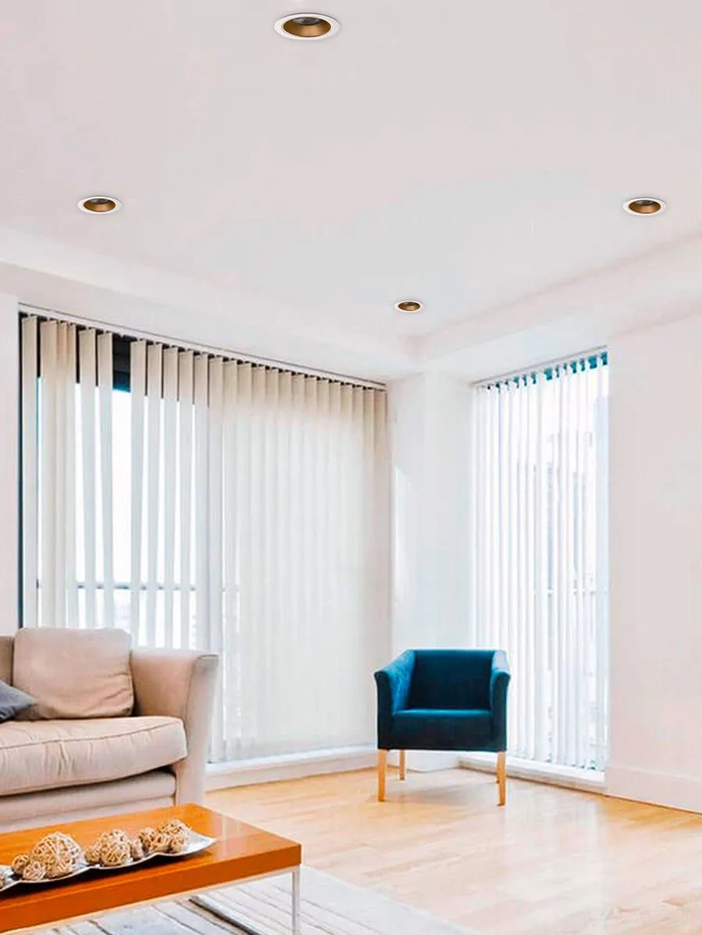 Встраиваемый точечный светильник GLOZO DSO G/W