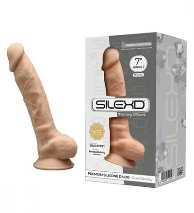 Фаллоимитатор SileXD Model 1 7 на присоске телесный 17,6 см
