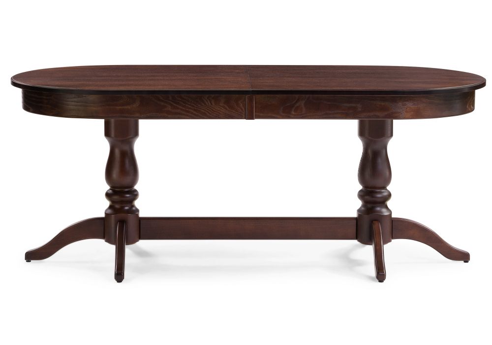 Стол Красидиано 190(250)х84х76 орех темный