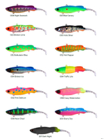 Виб (тонущий воблер) для зимней рыбалки ECOPRO Мышь 82мм 28г 051 Bulbulator Blue