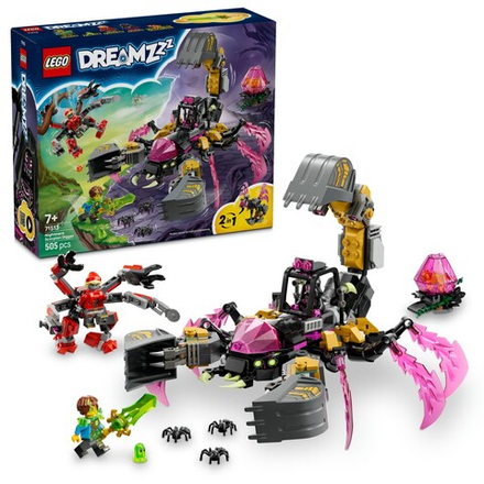 LEGO DREAMZzz - Кошмарный скорпионовый экскаватор 71513