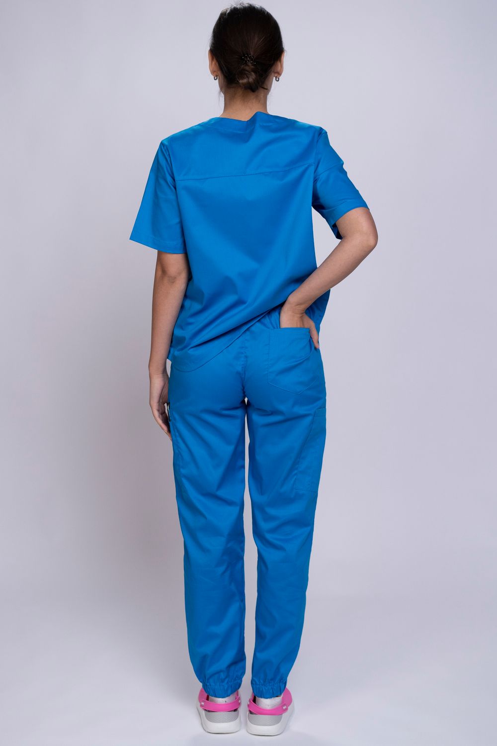 Брюки-джоггеры женские  MedicLine (French Blue)