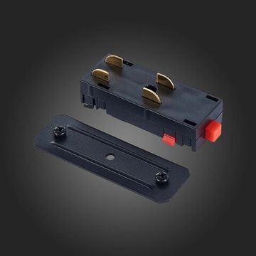 Коннектор прямой ST015.422.10H чёрный Skyline 220 ST-Luce