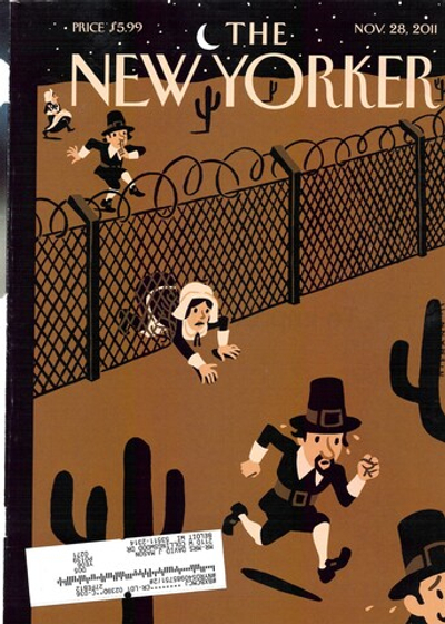 Журнал The New Yorker 28-11-2011, обложка