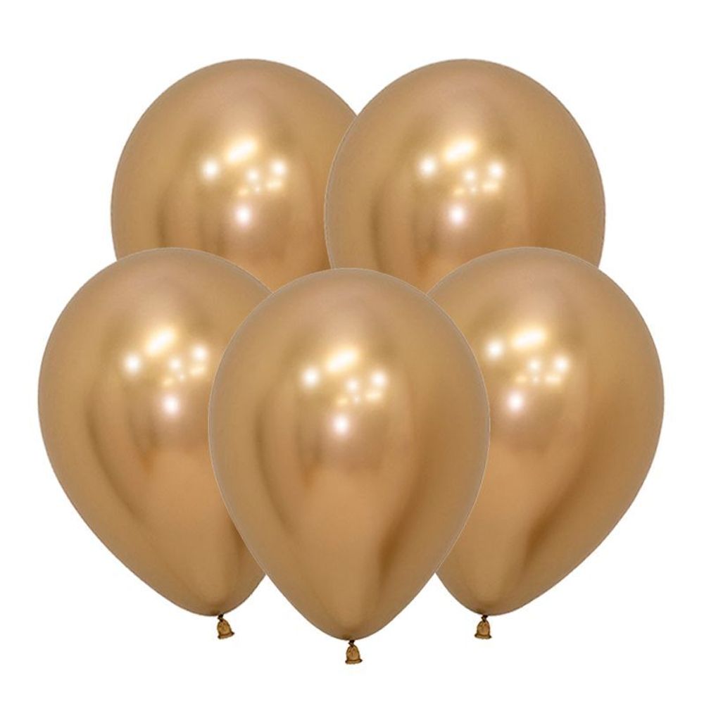 Шар 18&quot; хром золото, (Зеркальные шары) / Reflex Gold 970