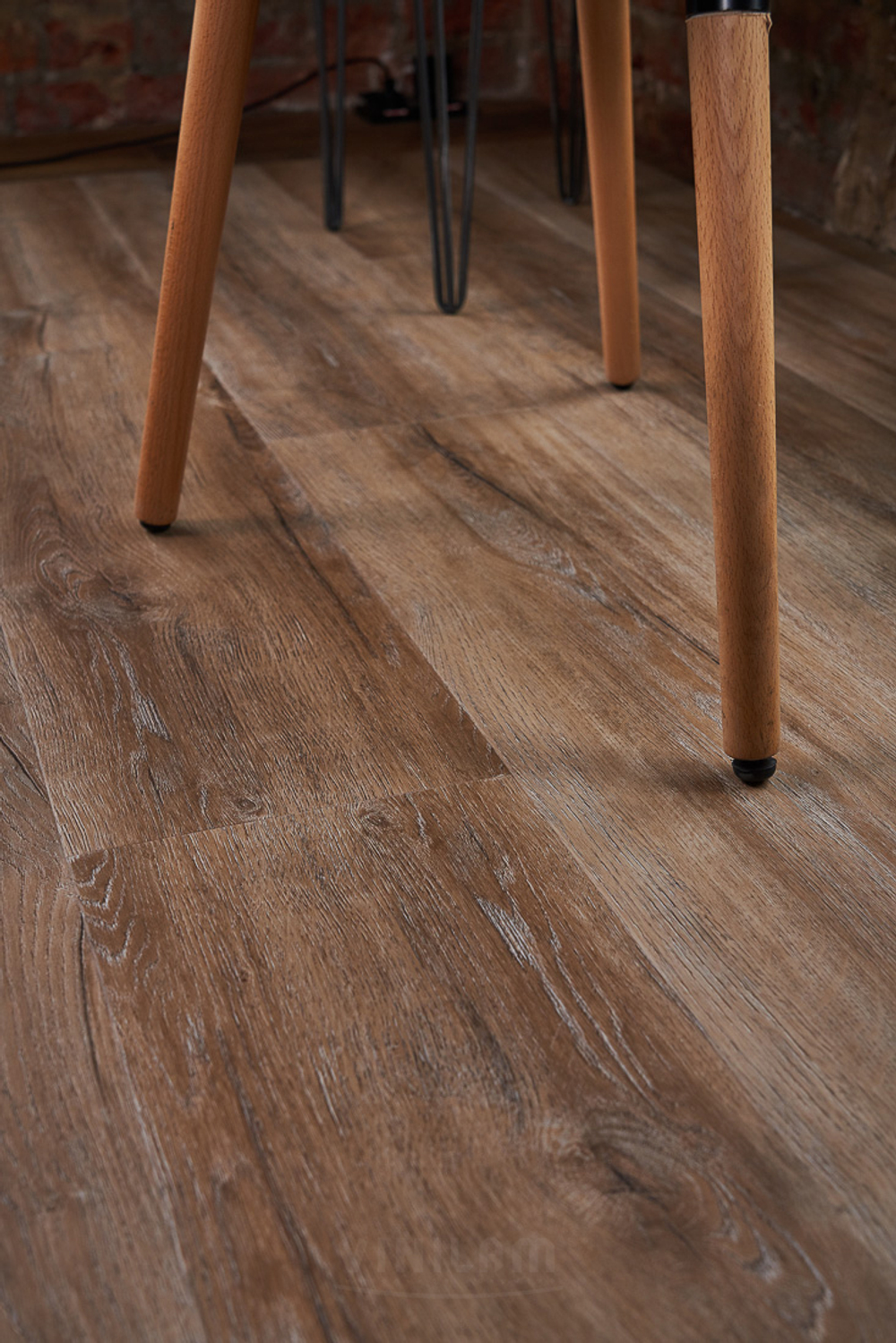 LVT-плитка VINILAM CERAMO Glue XXL 8895-EIR ДУБ БИЛЬ