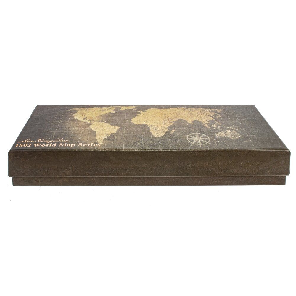 GAEM Набор подарочный: ручка перьевая, 5 наконечников, чернильница, держатель, L25,5 W11 H4 см