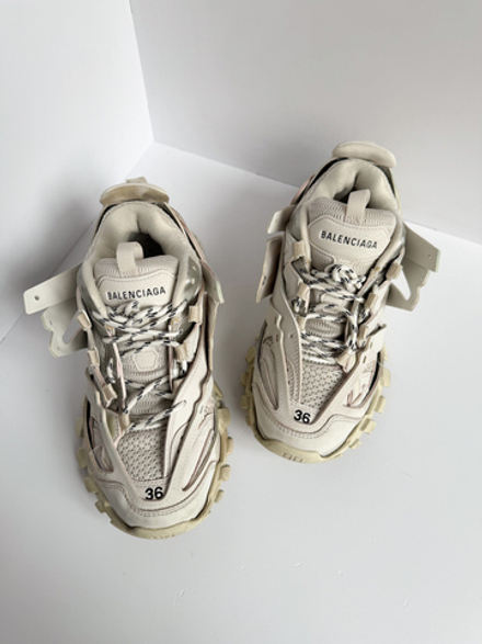 Кожаные кроссовки Balenciaga, 36