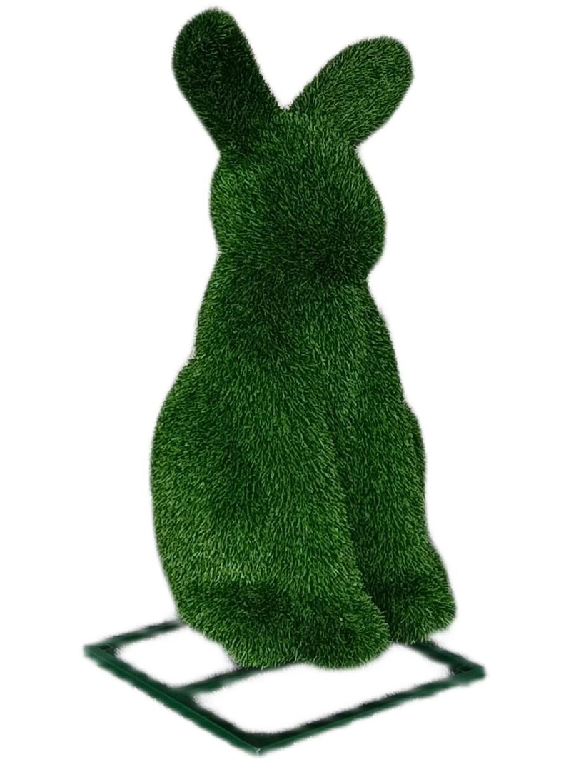 Зайчик сидячий прямо высокий