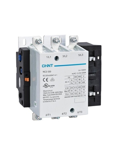 Контактор NC2-330 330А кат. 230В AC AC-3 (R) CHINT 236058