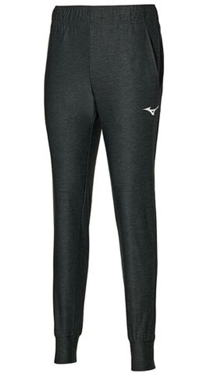 Женские теннисные брюки Mizuno Training Pant - black melange
