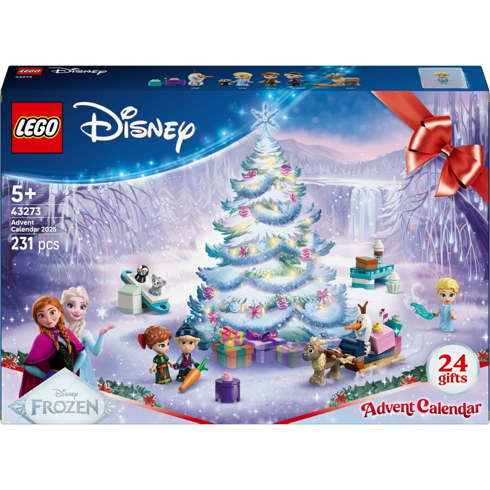 OUTLET LEGO Disney Королевство Ледяного сердца - Адвент-календарь на 2025 год 43273