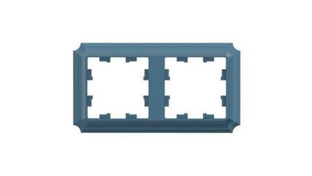 Рамка 2-м AtlasDesign Antique универс. изумруд. SE ATN100802