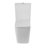 Унитаз-компакт безободковый BelBagno Ardente-R BB02093CPR/SC с крышкой-сиденьем микролифт, белый