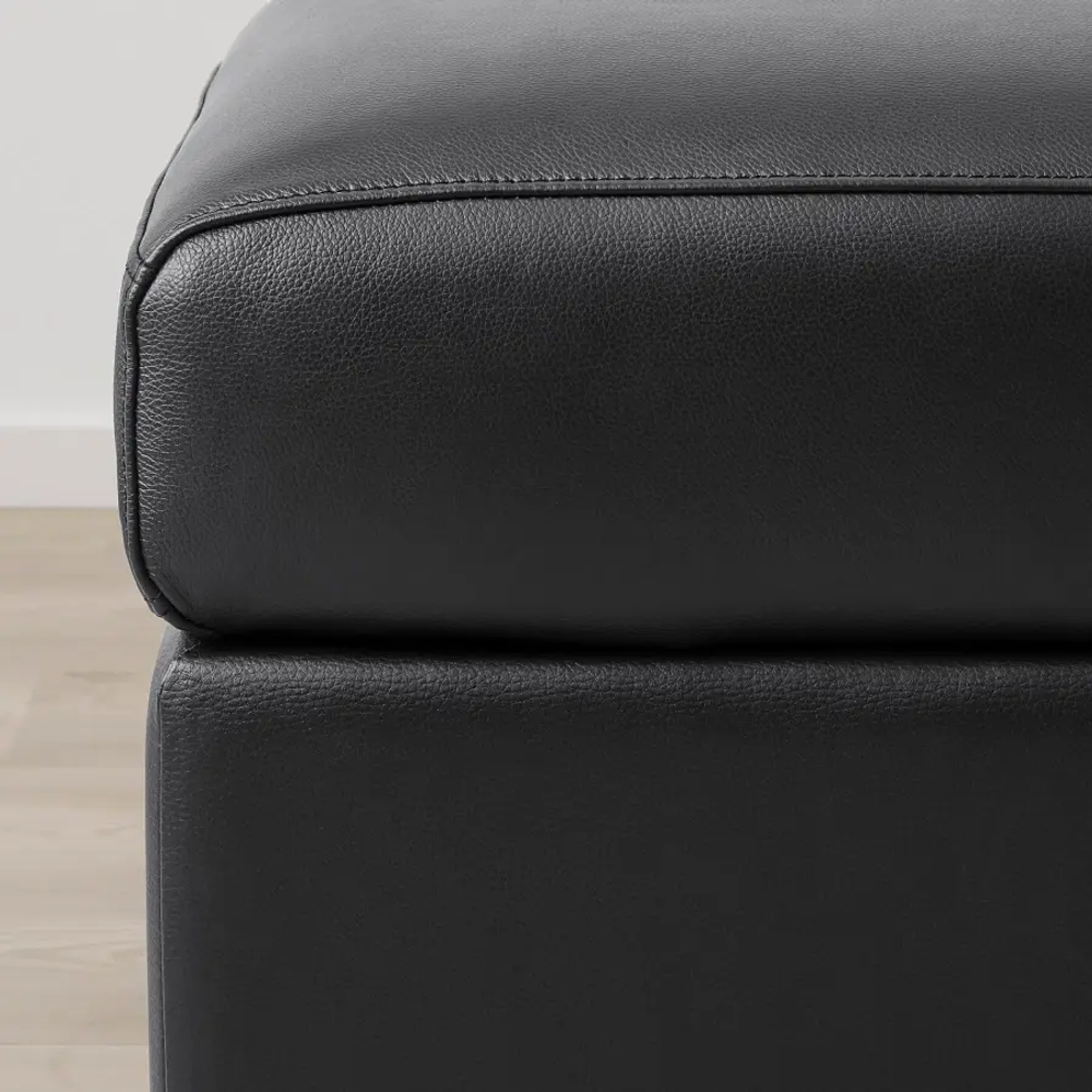 Пуф - VIMLE  IKEA/  ВИМЛЕ ИКЕА,  98х73 см,  черный