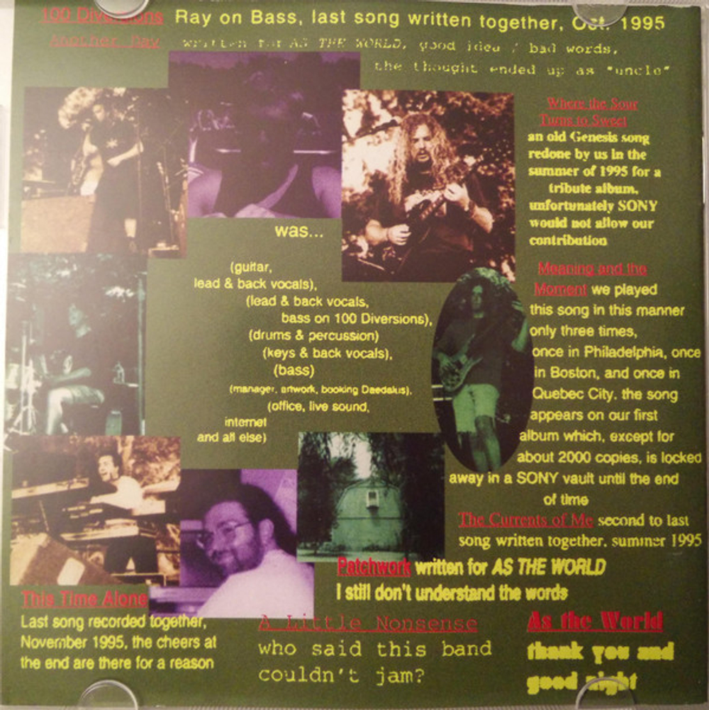 Echolyn / When The Sweet Turns Sour (CD)