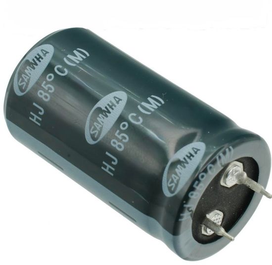 Конденсатор электролитический 820мкФ 200в 85°С HJ / 22х45 / Samwha