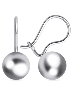 Серьги серебряные 925 шары