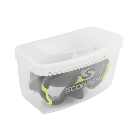 Маска Scorpena Miami Junior черно-зеленая