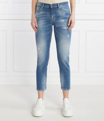 Джинсы DAILA DONDUP - made in Italy - голубой(DP651 DS0321D GF7)