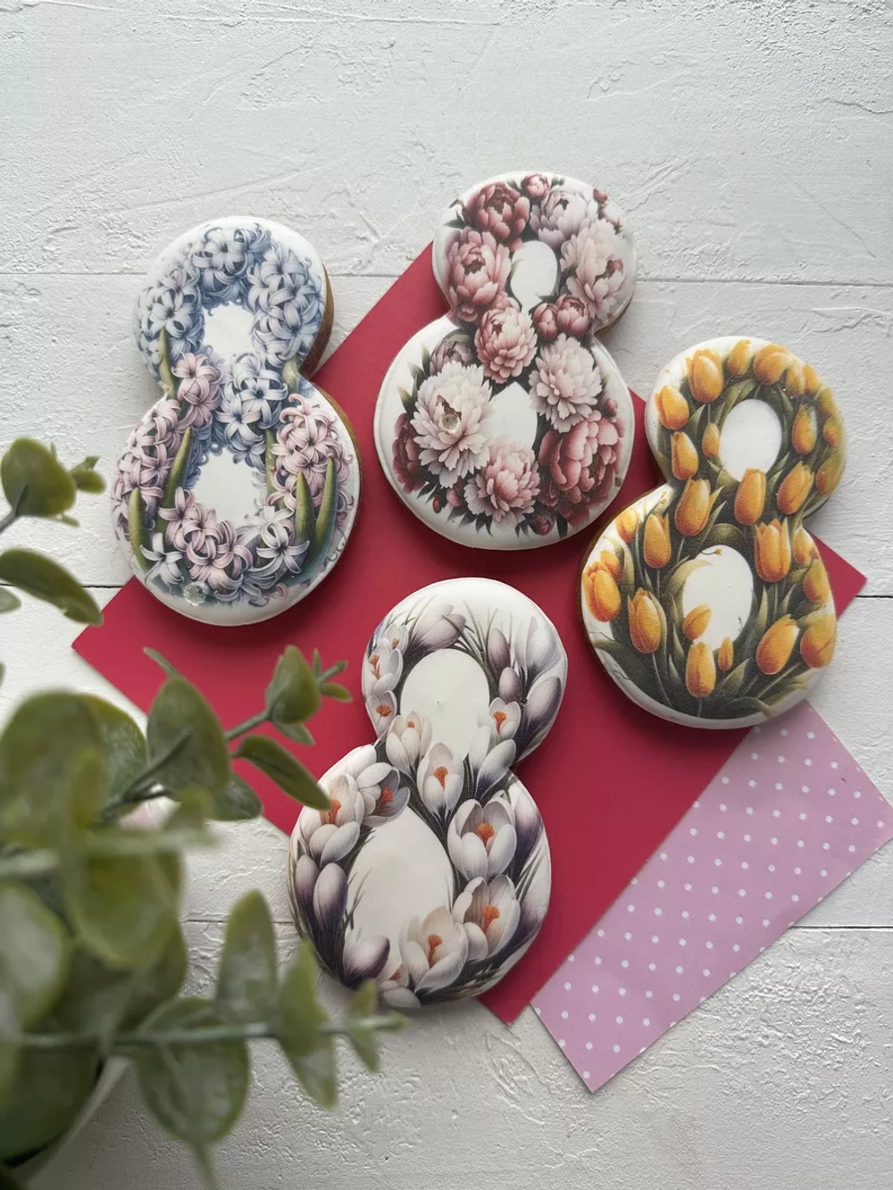 Имбирные пряники на 8 марта вкусный подарок