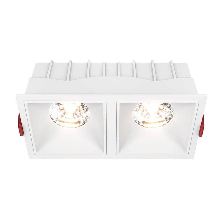 Встраиваемый светильник Maytoni Alfa LED DL043-02-15W3K-D-SQ-W
