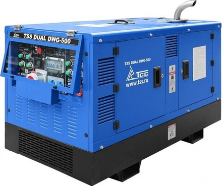 Сварочный генератор ТСС DUAL DWG-500 двухпостовой дизельный 039736