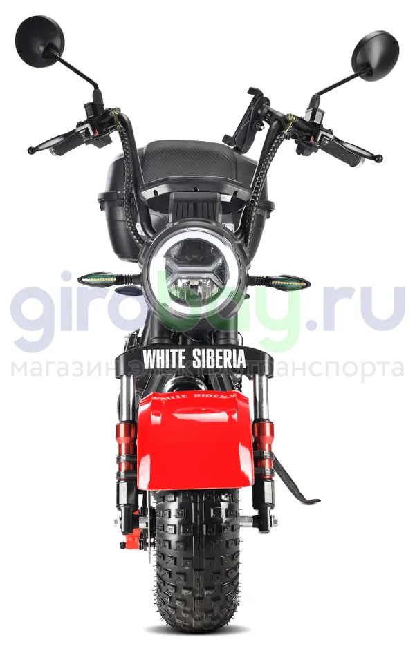 Электроскутер WHITE SIBERIA MINI R 1200w 2.0 - Красный фото 6 фото №8